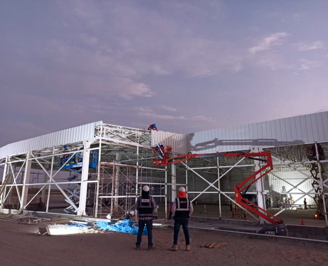 servicio estructuras metalicas lamar