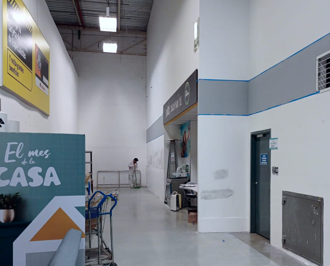 servicio de mantenimiento de pinturas Lamar